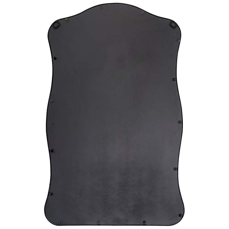 Image 5 Jamie Young Aurora Wavy Iron Wall Mirror, Black more views
