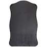 5_Jamie Young Aurora Wavy Iron Wall Mirror, Black more views