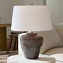 1_Jamie Young Avondale Ceramic Table Lamp with Linen Shade