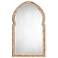 Jamie Young Bardot 60" Wood & Buffalo Bone Arch Wall Mirror