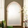1_Jamie Young Bardot 60" Wood & Buffalo Bone Arch Wall Mirror