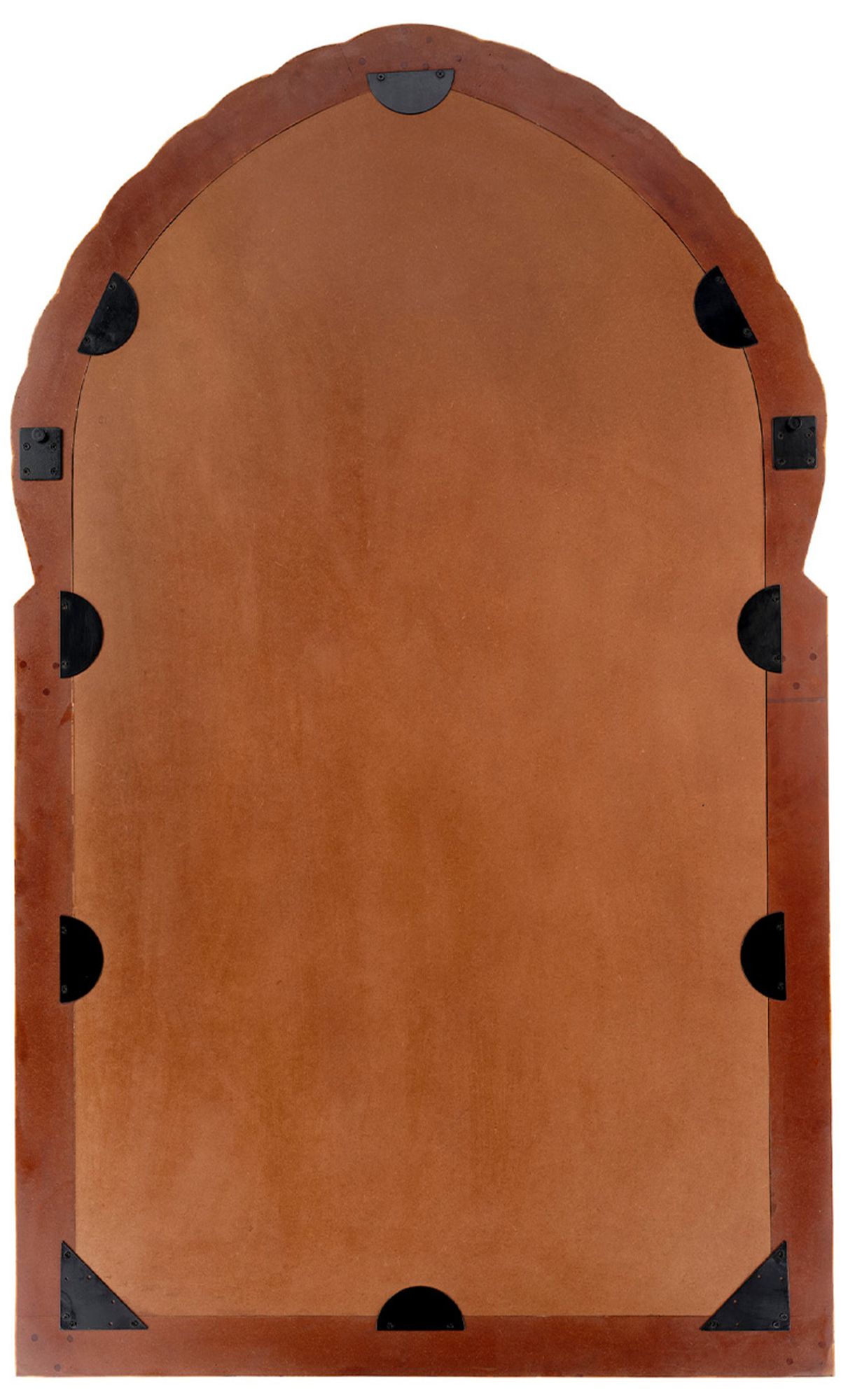 Image 5 Jamie Young Bardot 60" Wood & Buffalo Bone Arch Wall Mirror more views