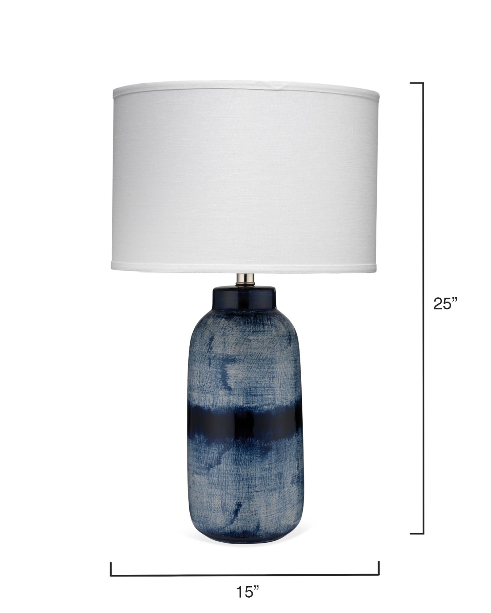 Image 6 Jamie Young Batik 25" Ceramic Table Lamp more views