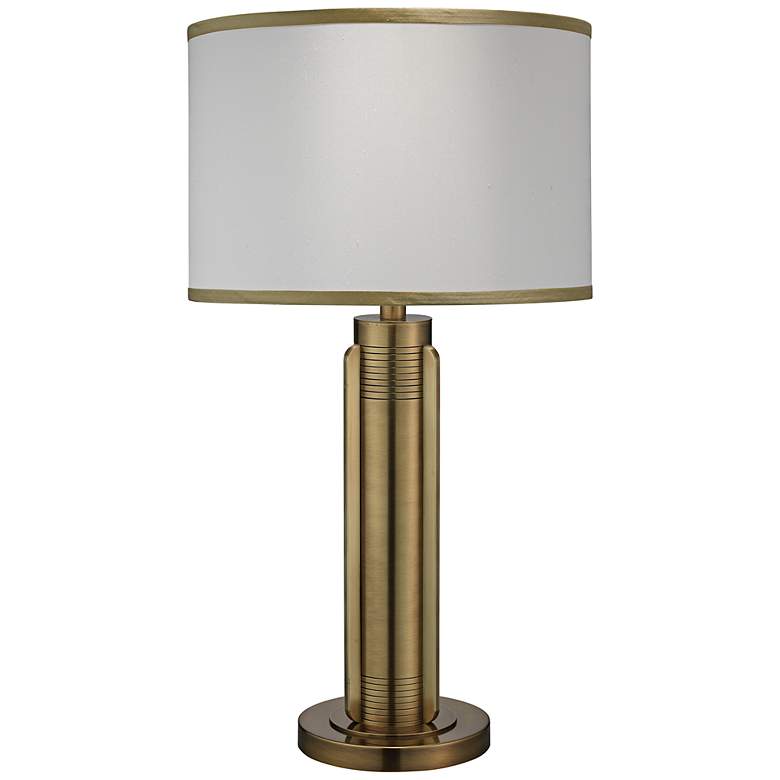 Image 1 Jamie Young Belvedere Antique Brass Metal Table Lamp