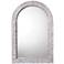 Jamie Young Beverly Mother of Pearl 36" x 24" Arch Wall Mirror