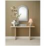6_Jamie Young Beverly Mother of Pearl 36" x 24" Arch Wall Mirror more views