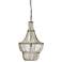 Jamie Young Blanca Wood Beaded 1-Light Chandelier