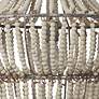 4_Jamie Young Blanca Wood Beaded 1-Light Chandelier more views