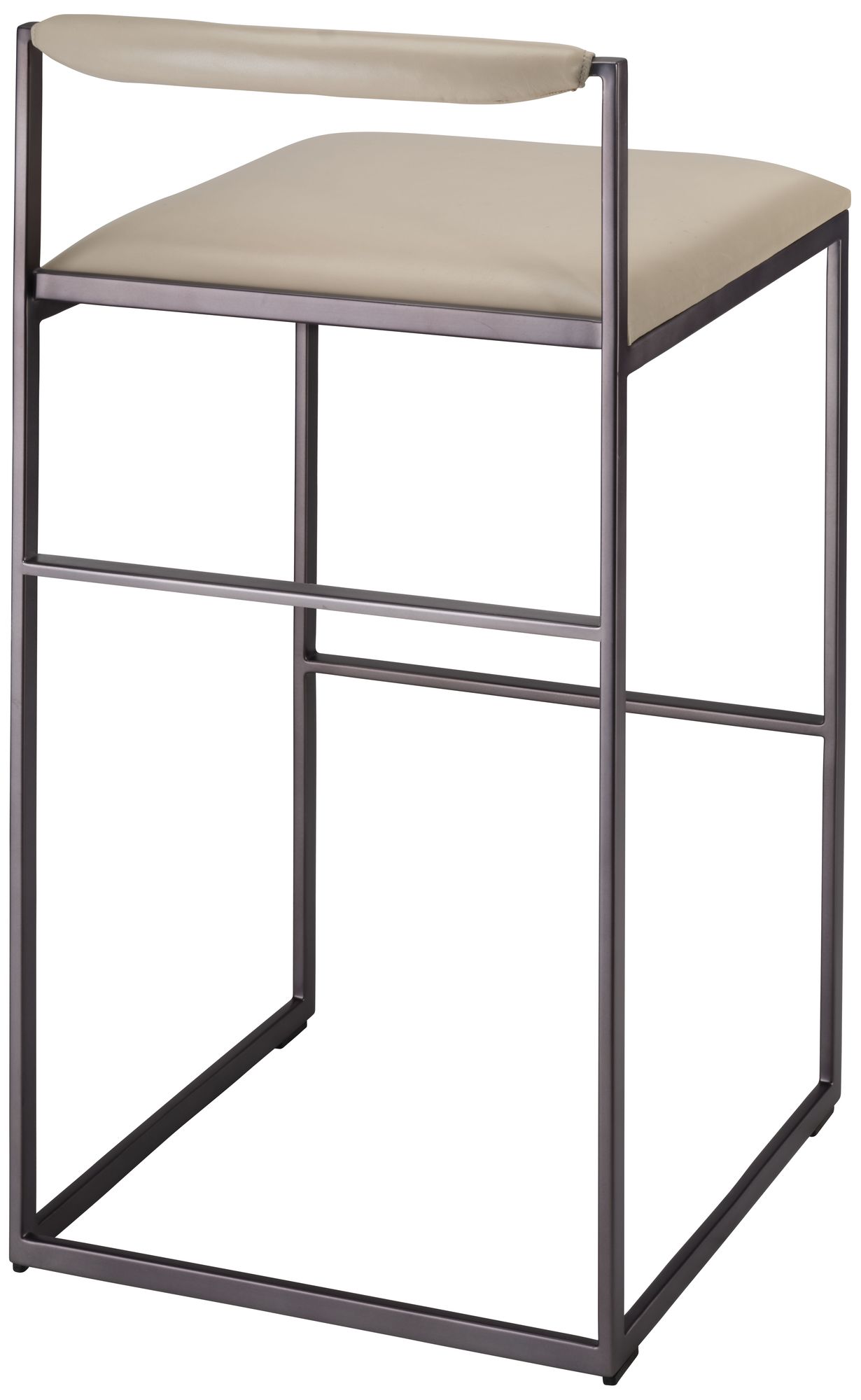 Image 5 Jamie Young Bradbury Leather Bar Stool 3 more views