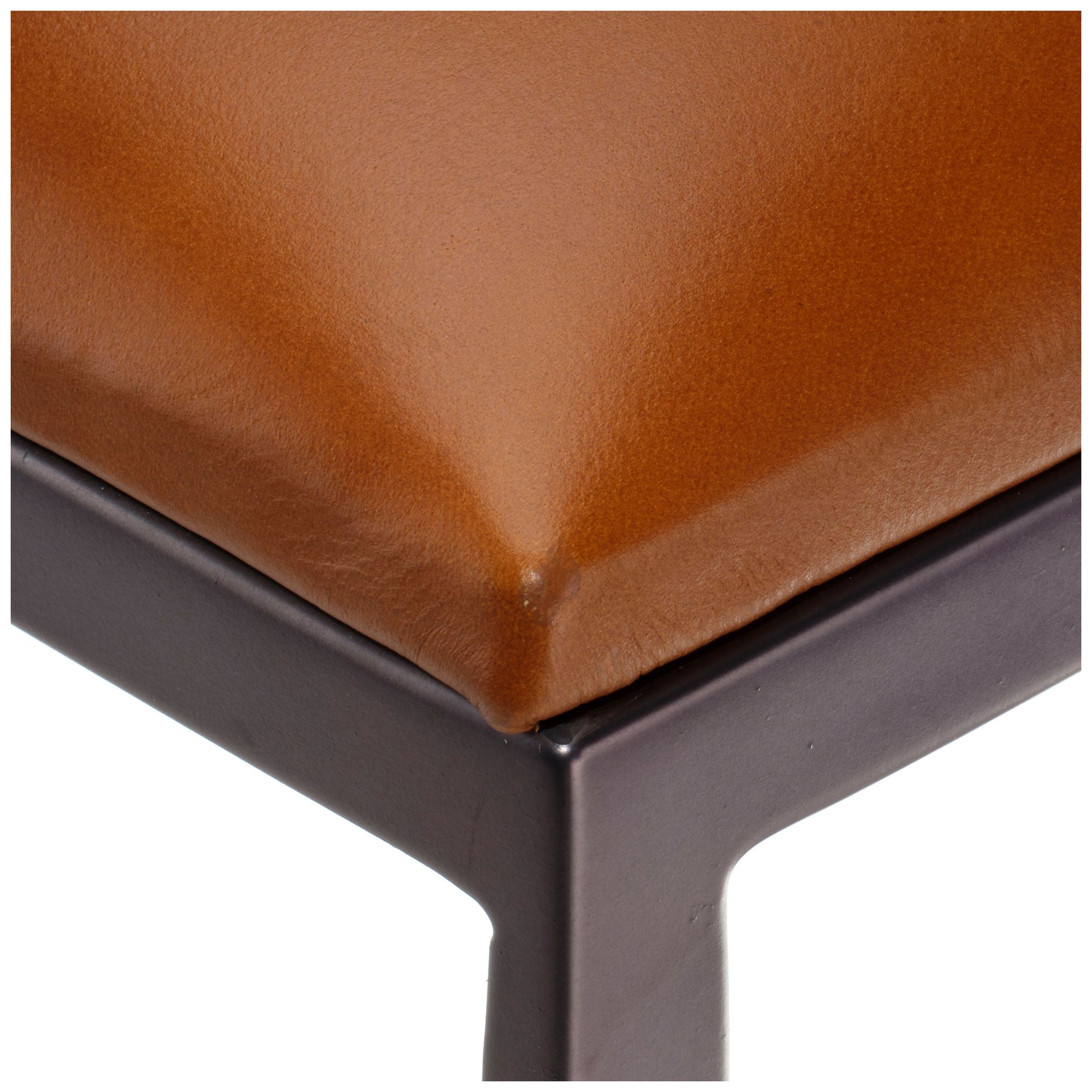 Image 3 Jamie Young Bradbury Leather Bar Stool 3 more views