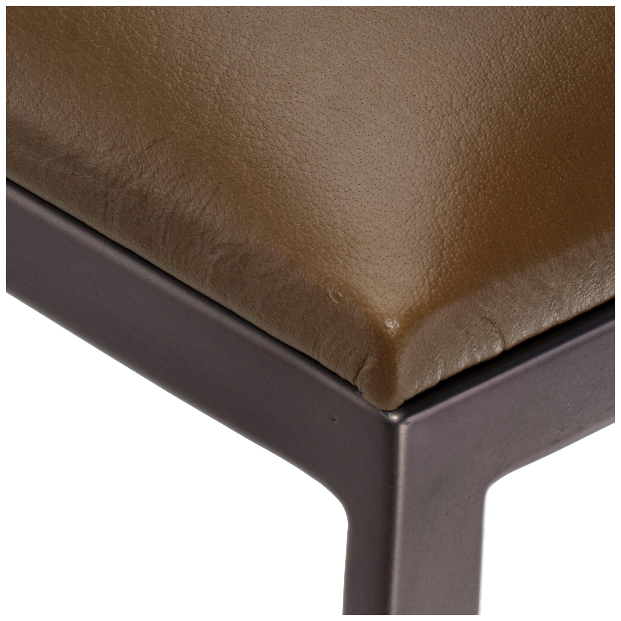 Image 3 Jamie Young Bradbury Leather Bar Stool 3 more views