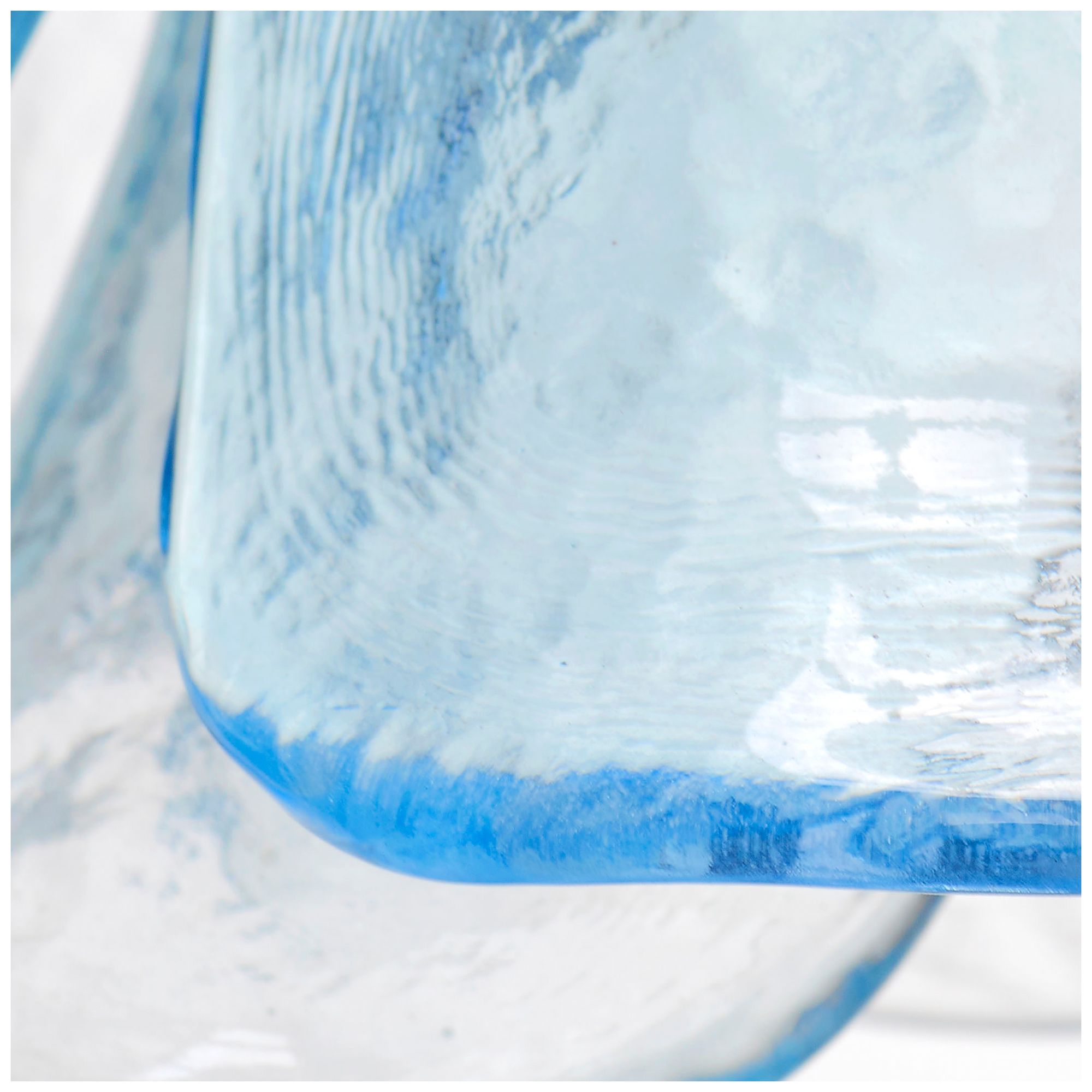 Image 4 Jamie Young Cala 1-Light Blown Glass Pendant, Blue more views