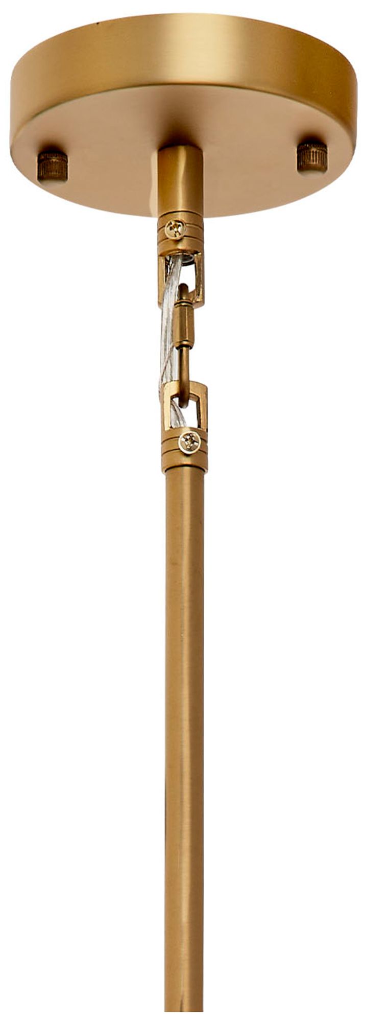 Image 6 Jamie Young Cala 1-Light Blown Glass Pendant, Clear more views