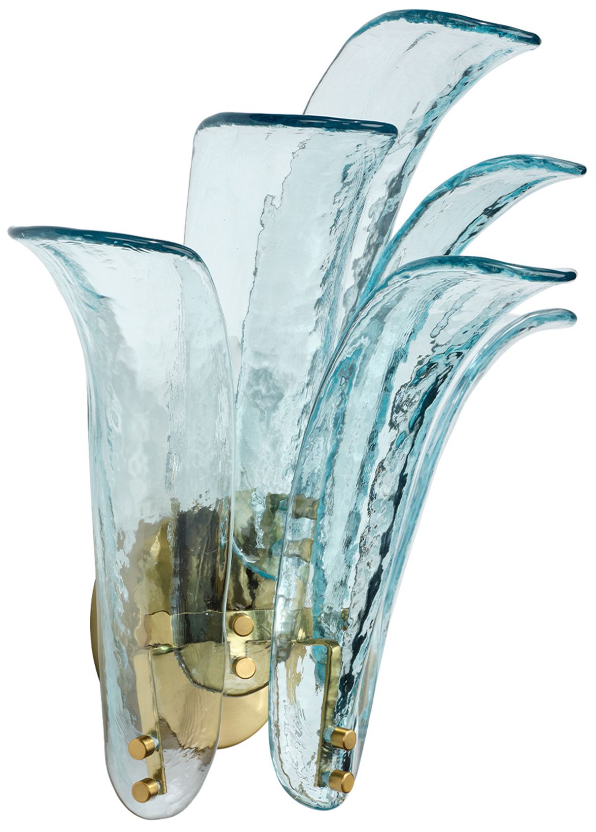 Image 6 Jamie Young Cala 1-Light Sconce 15.5" in Blue more views