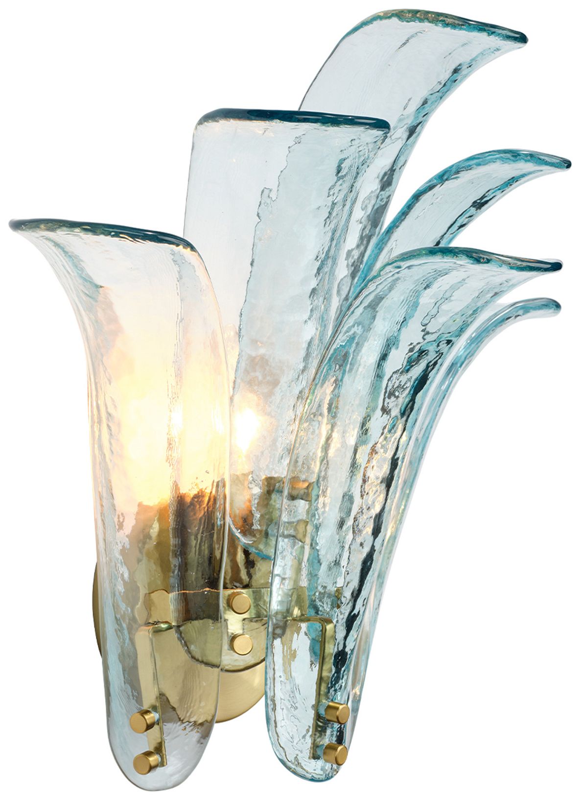 Image 7 Jamie Young Cala 1-Light Sconce 15.5" in Blue more views