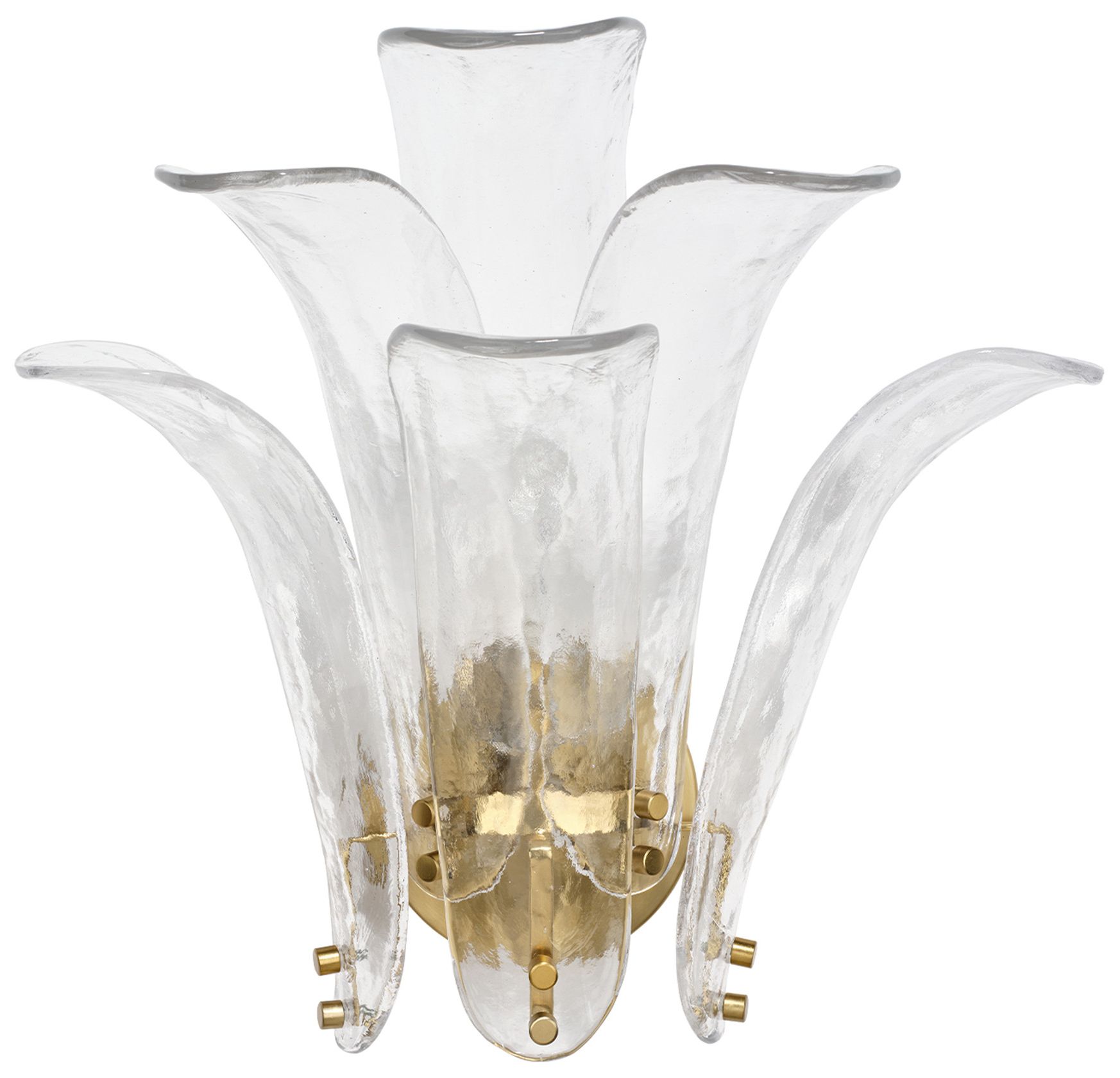 Jamie Young Cala 1-Light Sconce 15.5" in Clear