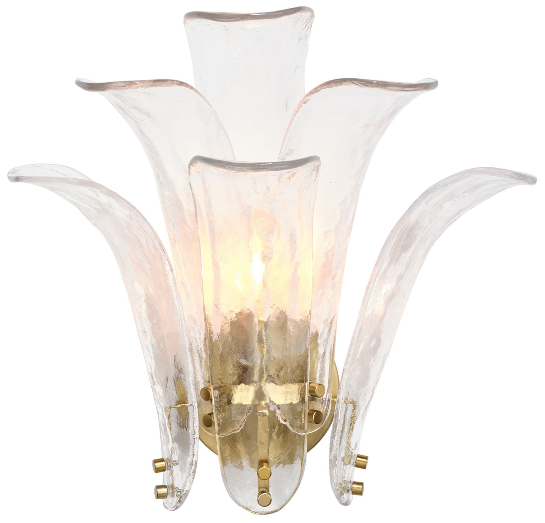 Image 5 Jamie Young Cala 1-Light Sconce 15.5" in Clear more views