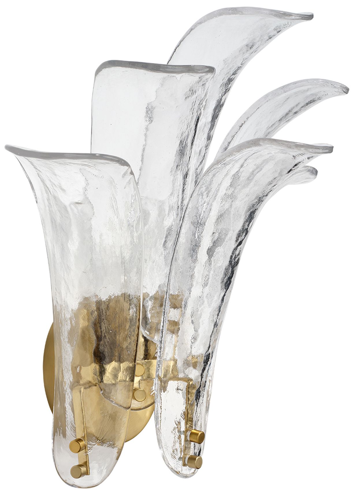 Image 6 Jamie Young Cala 1-Light Sconce 15.5" in Clear more views