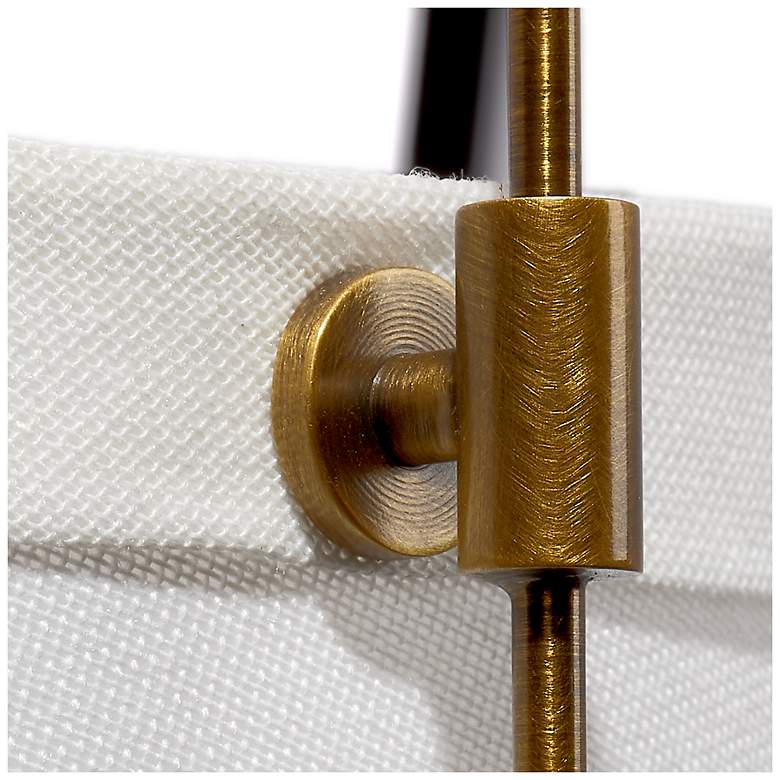 Image 5 Jamie Young California 1-Light Wall Sconce in Antique Brass more views