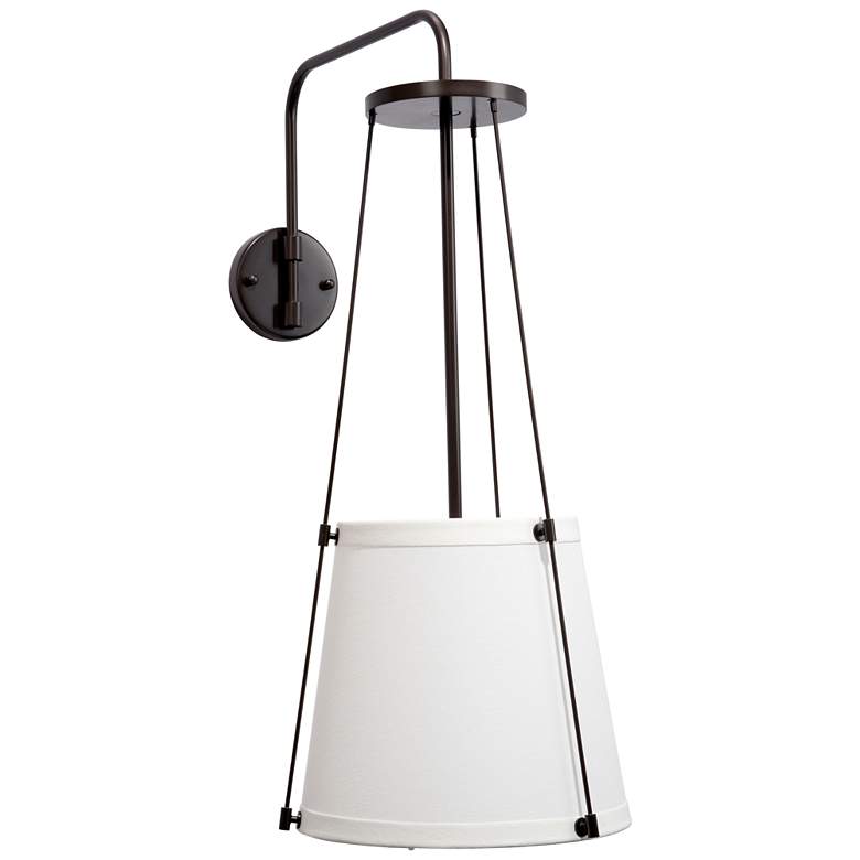 Image 1 Jamie Young California 1-Light Wall Sconce in Bronze