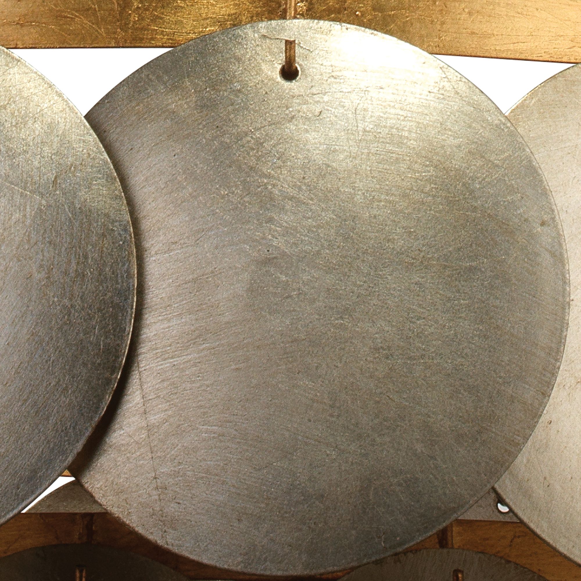 Image 5 Jamie Young Calypso 30"W Champagne Leaf 3-Tier Chandelier more views