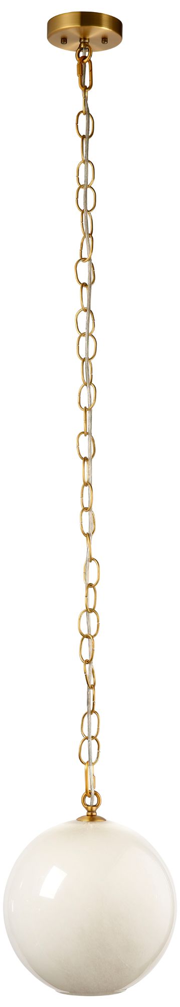 Image 6 Jamie Young Camber 1-Light Blown Glass Pendant, Taupe more views