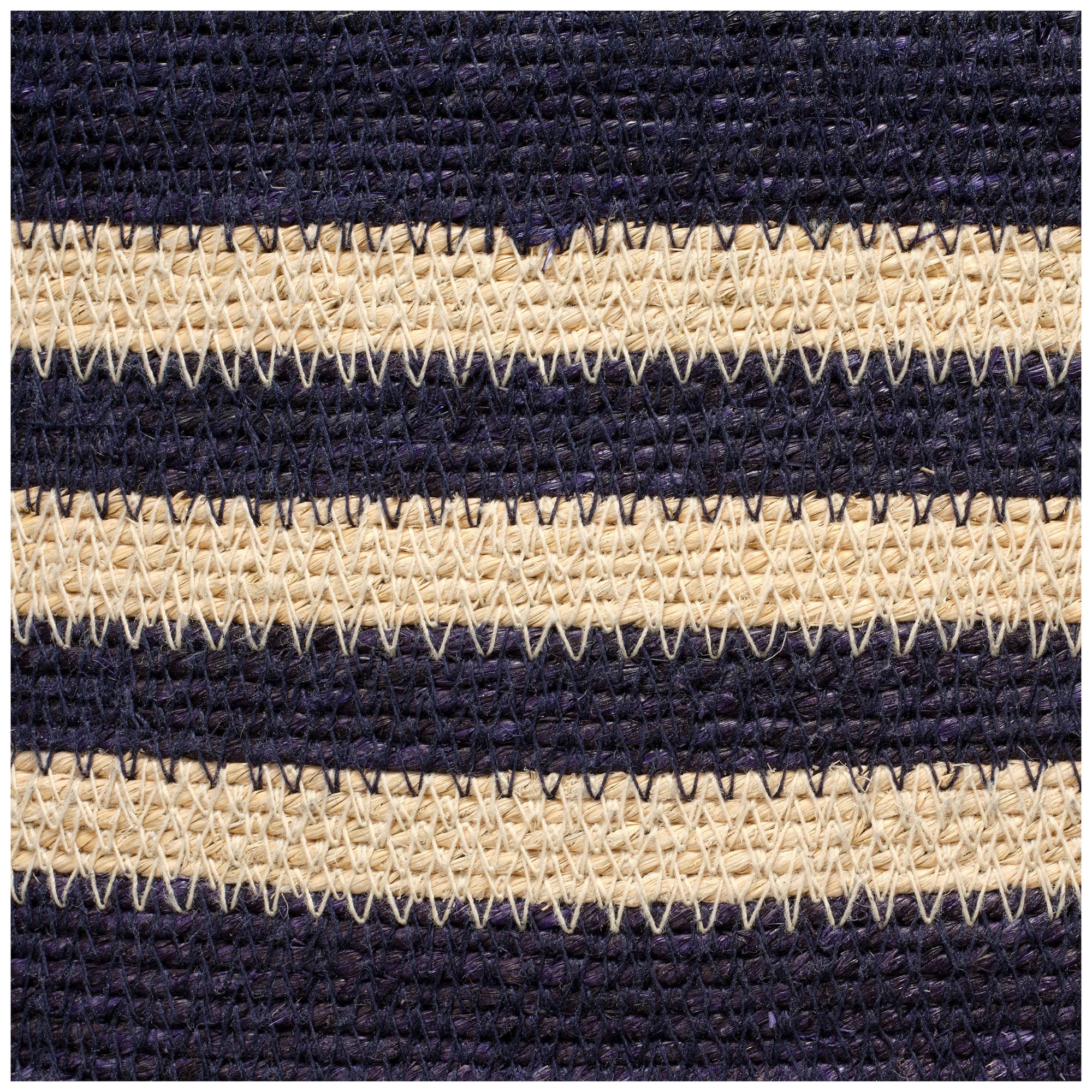 Image 2 Jamie Young Camden Seagrass Basket 22" in Navy more views