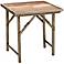 Jamie Young Campaign Folding Side Table