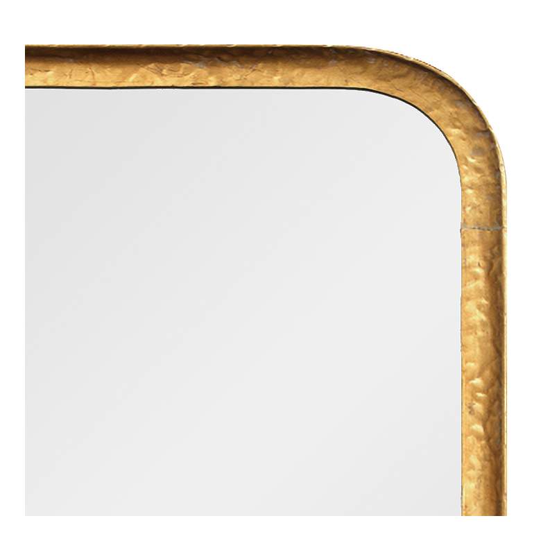 Image 2 Jamie Young Capital Gold Leaf 15 3/4" x 39 1/2" Wall Mirror more views
