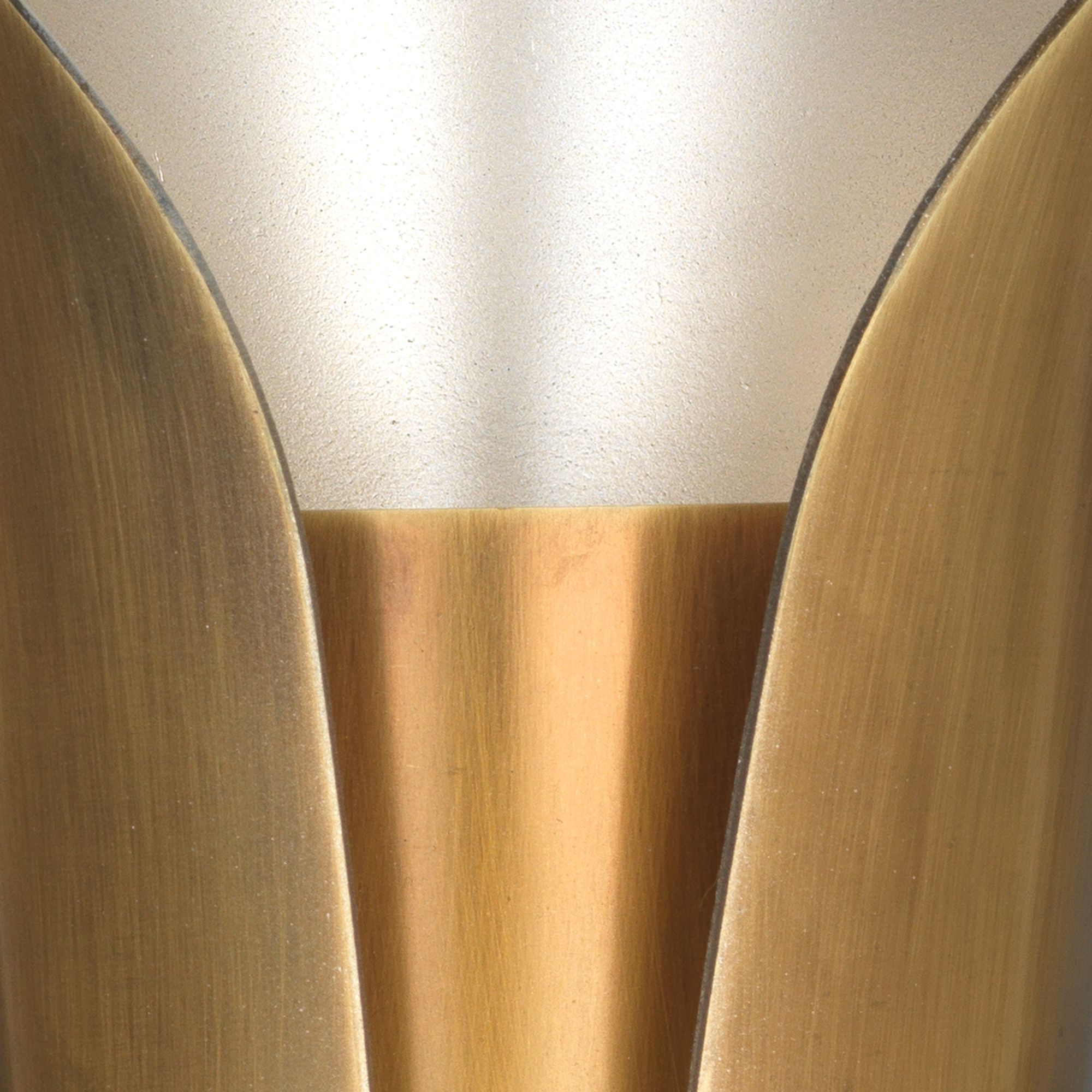 Image 4 Jamie Young Capsule 13 1/2" High Antique Brass Wall Sconce more views