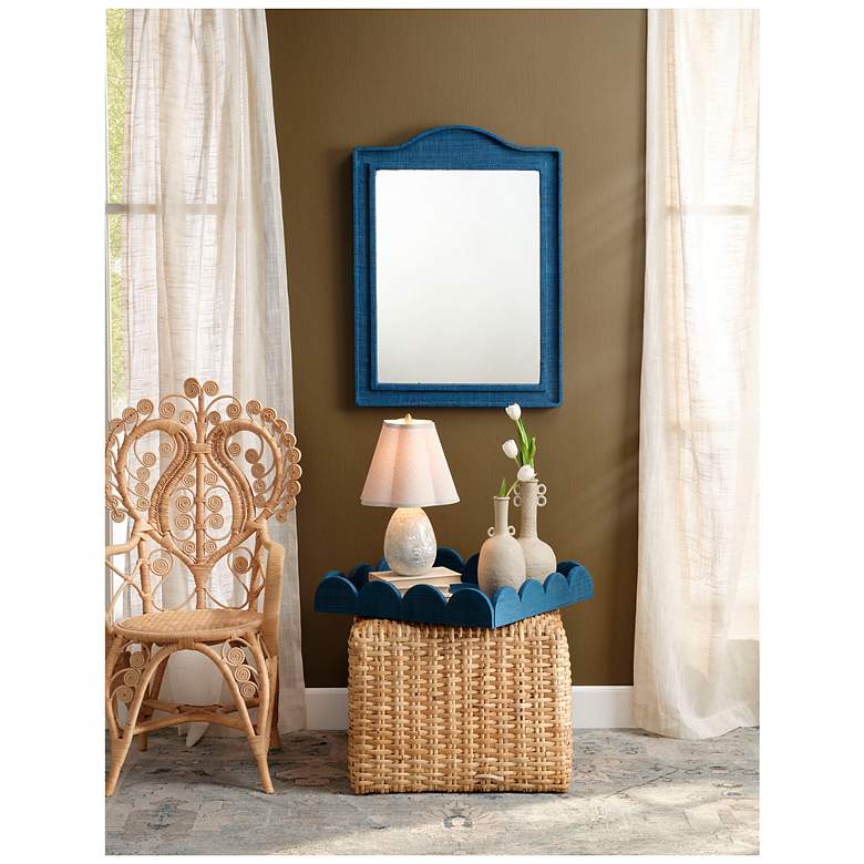 Image 5 Jamie Young Capsule Mother of Pearl Table Lamp with Linen Shade more views