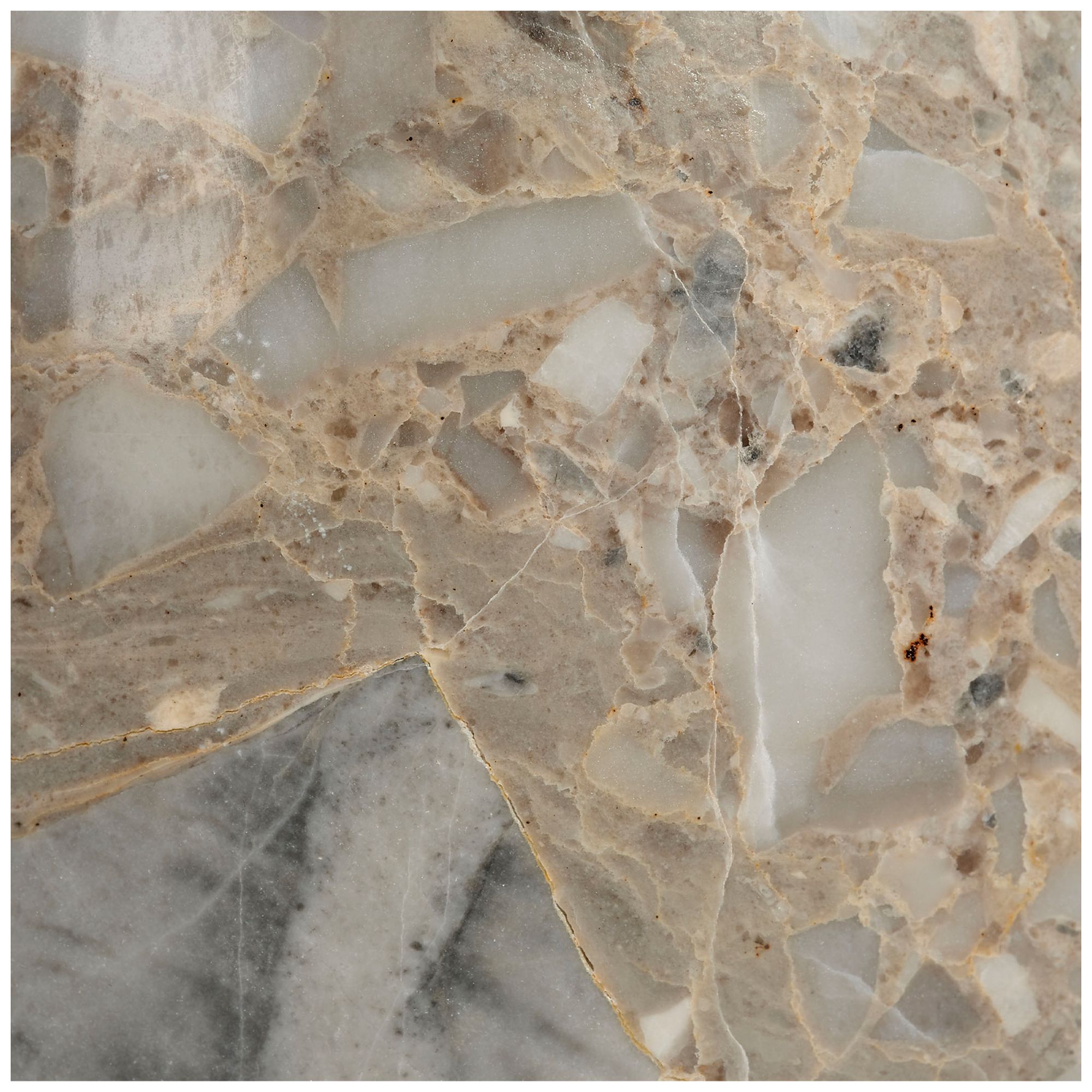 Image 4 Jamie Young Capsule Travertine Table Lamp with Linen Shade more views