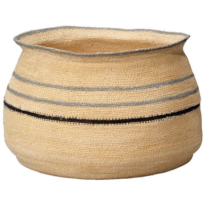 Image 1 Jamie Young Caterpillar Seagrass Basket