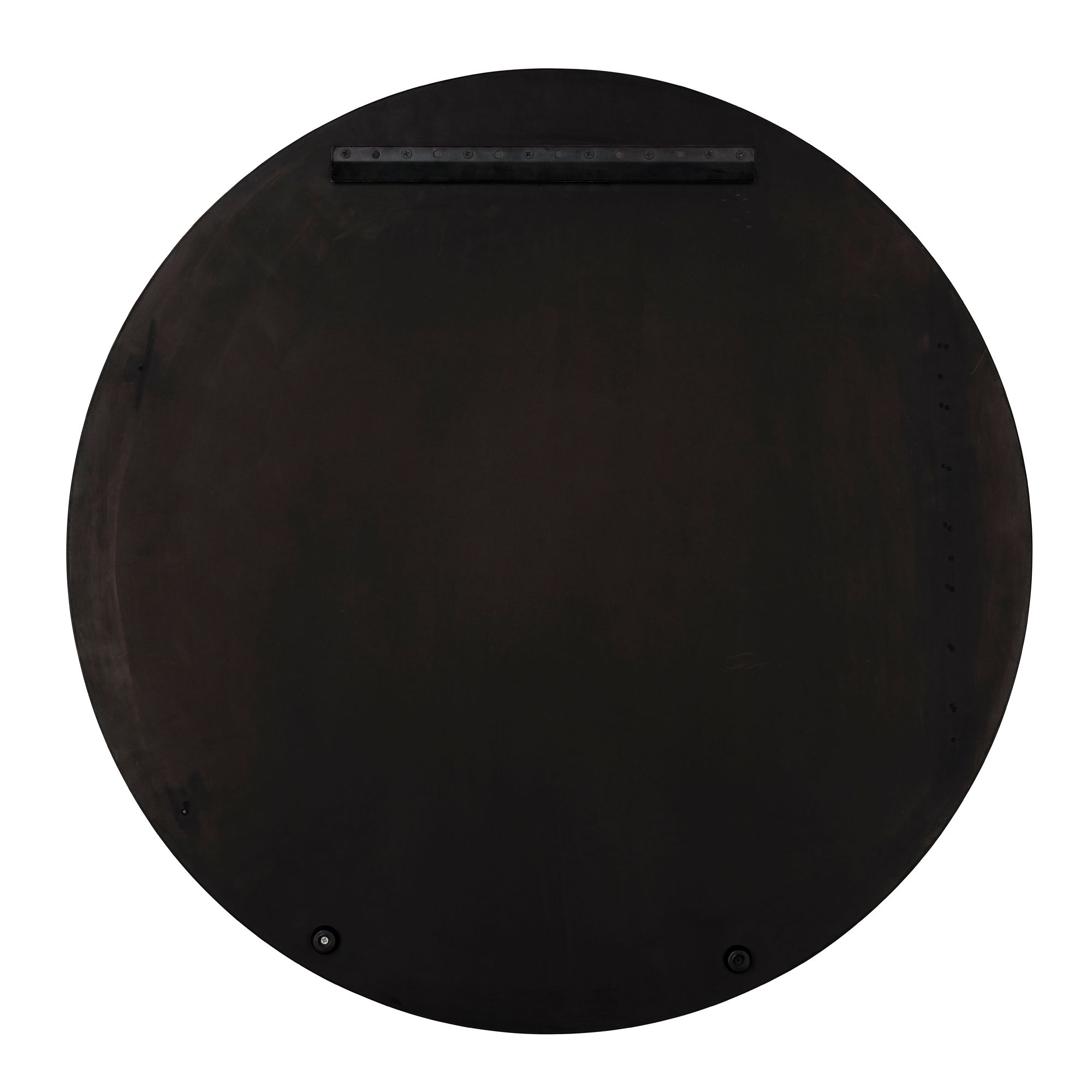 Image 4 Jamie Young Chambord Antiqued Glass Round Wall Mirror 32" in Antique Brass more views