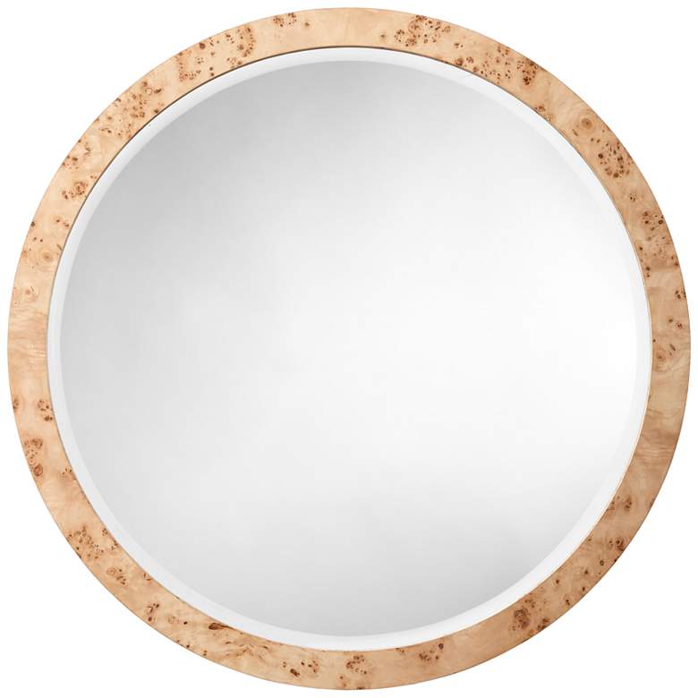 Image 1 Jamie Young Chandler Natural 36" Round Wall Mirror