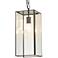 Jamie Young Chelsea 8 1/2" Wide Oiled Bronze and Glass Pendant Light