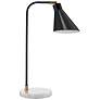 2_Jamie Young Chronicle 19 3/4" Black Iron Modern Desk Lamp
