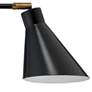 3_Jamie Young Chronicle 19 3/4" Black Iron Modern Desk Lamp more views