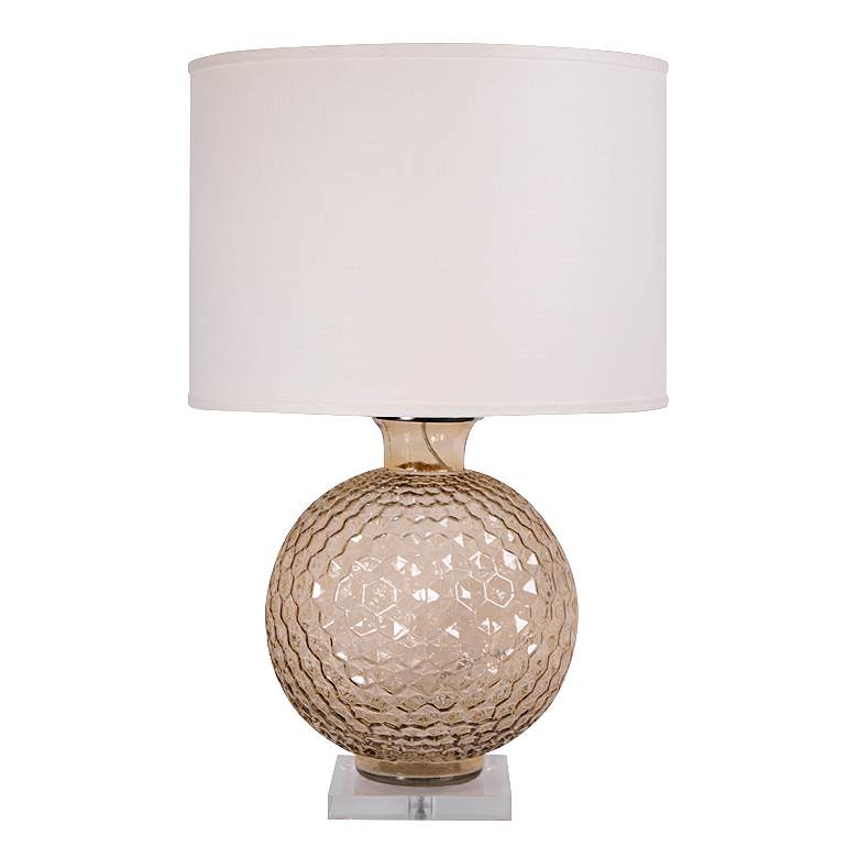 Image 1 Jamie Young Clark Sphere Gold Table Lamp