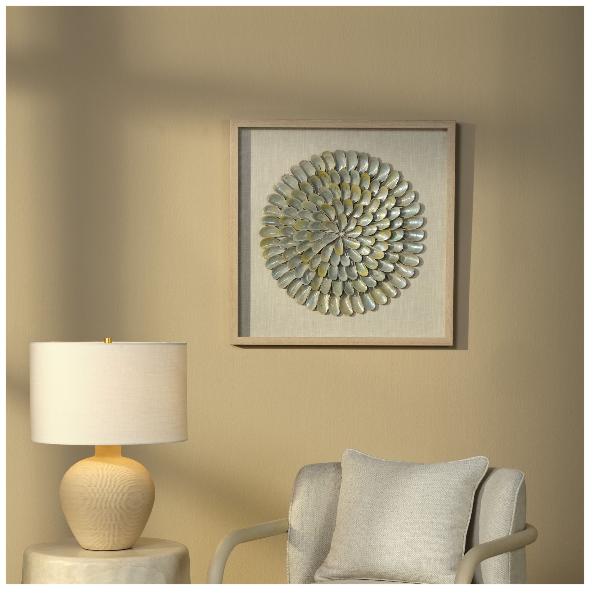 Image 4 Jamie Young Clearwater Wall Art 29.50" in Blue more views