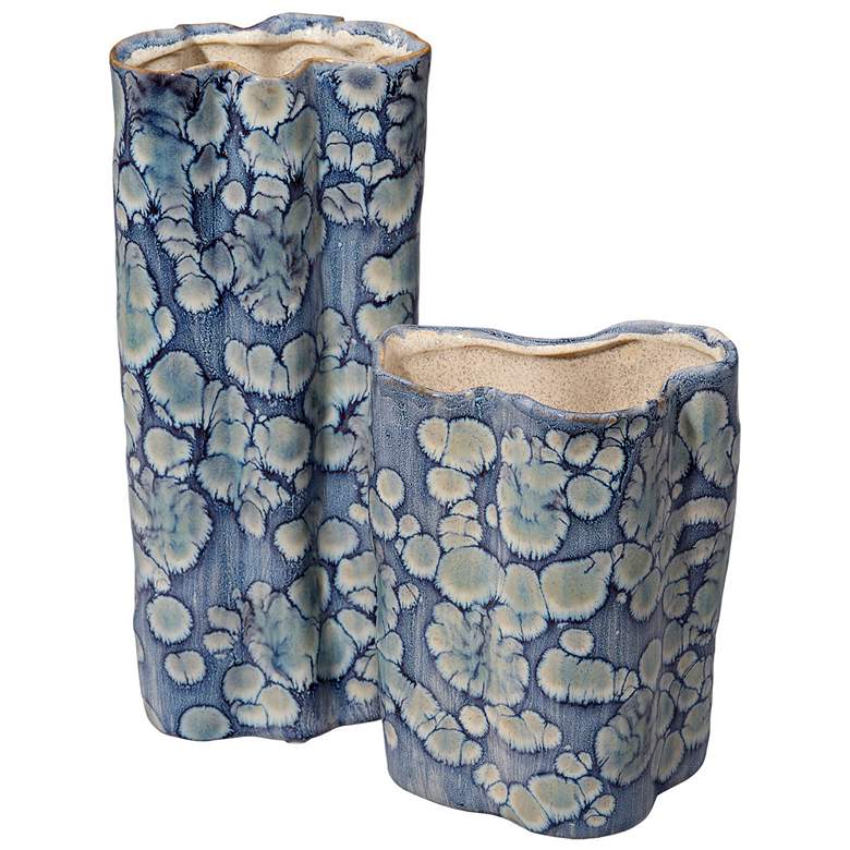 Image 1 Jamie Young Cloud Ceramic Decorative Set of 2 Vases