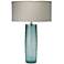 Jamie Young Cloud Sky Blue Glass Table Lamp