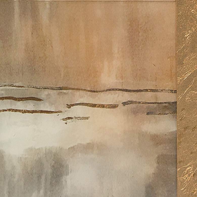 Image 4 Jamie Young Cloudscape Antiqued Gold Leaf and Slate Lacquer Table Lamp more views