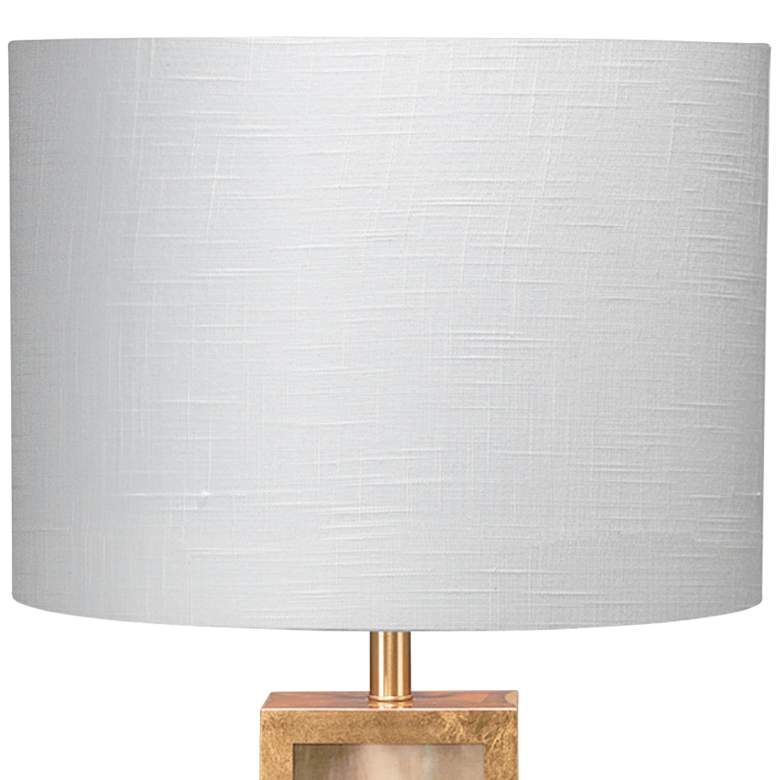 Image 5 Jamie Young Cloudscape Antiqued Gold Leaf and Slate Lacquer Table Lamp more views