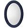 Jamie Young Club Cotton Rope Braided Oval Wall Mirror