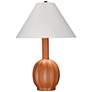 Jamie Young Cole Leather Table Lamp, Tan