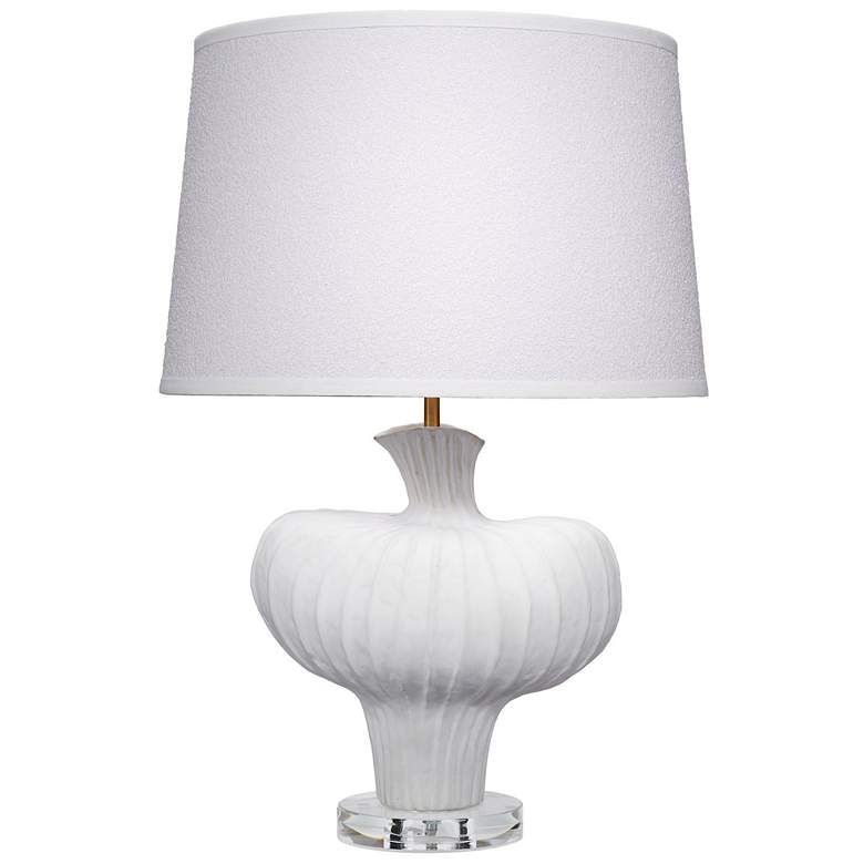 Image 2 Jamie Young Colette Ceramic Table Lamp with Polyester Shade