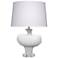 Jamie Young Colette Ceramic Table Lamp with Polyester Shade