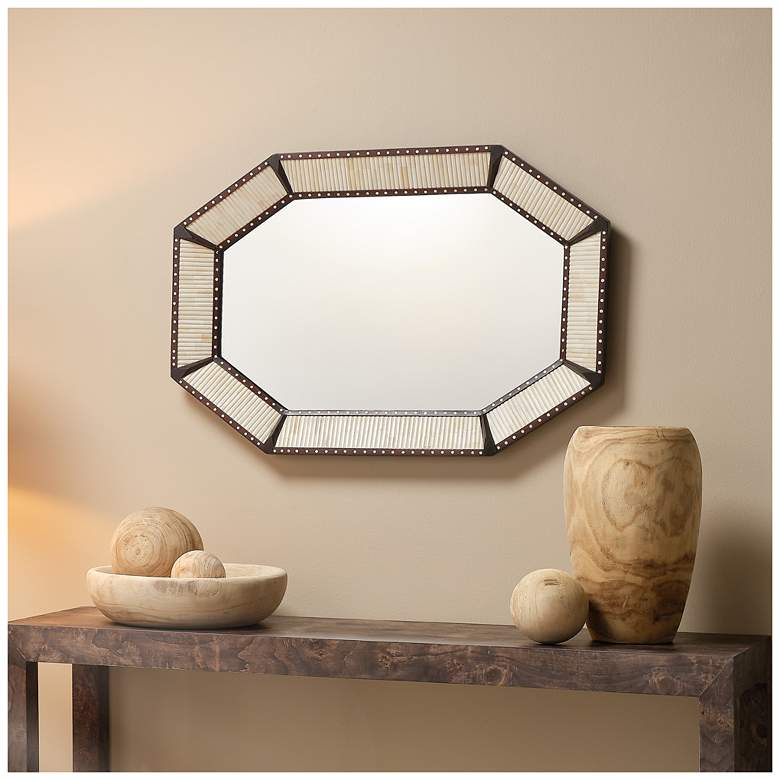 Image 1 Jamie Young Colony Camel Bone Mirror