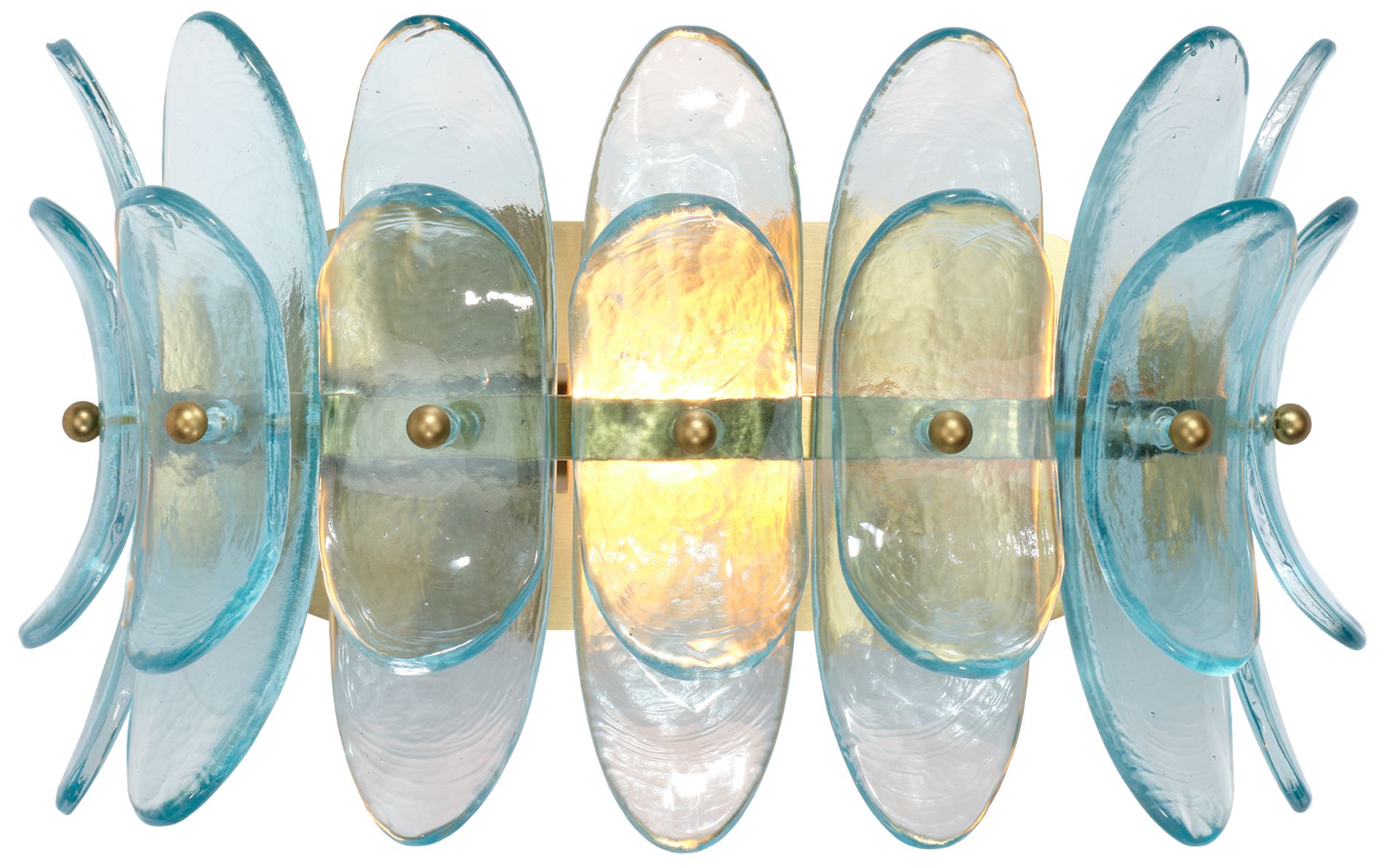 Image 4 Jamie Young Coronet 1-Light Wall Sconce 6" in Blue more views